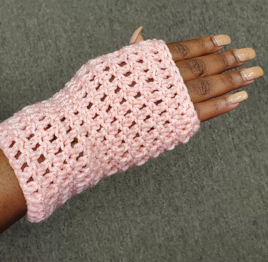 Fingerless Glove and Prayer Square Set